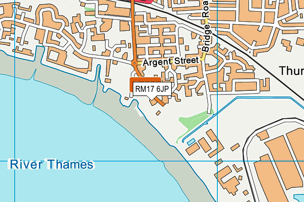 RM17 6JP map - OS VectorMap District (Ordnance Survey) RM17 6JP map - OS VectorMap District (Ordnance Survey)