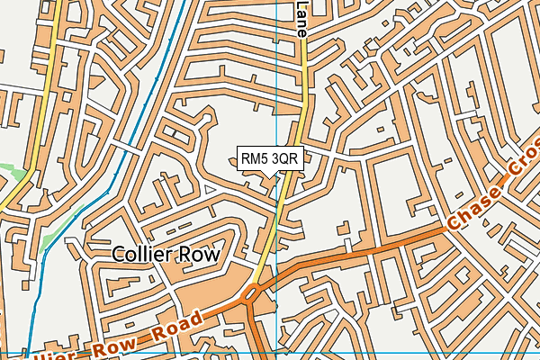 RM5 3QR map - OS VectorMap District (Ordnance Survey) RM5 3QR map - OS VectorMap District (Ordnance Survey)