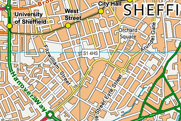 S1 4HS map - OS VectorMap District (Ordnance Survey) S1 4HS map - OS VectorMap District (Ordnance Survey)