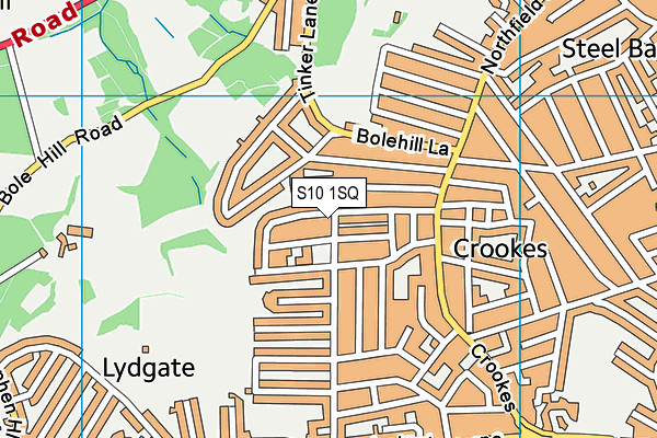 S10 1SQ map - OS VectorMap District (Ordnance Survey) S10 1SQ map - OS VectorMap District (Ordnance Survey)