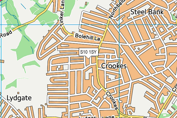 S10 1SY map - OS VectorMap District (Ordnance Survey) S10 1SY map - OS VectorMap District (Ordnance Survey)