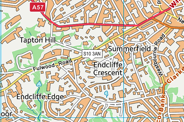 S10 3AN map - OS VectorMap District (Ordnance Survey) S10 3AN map - OS VectorMap District (Ordnance Survey)