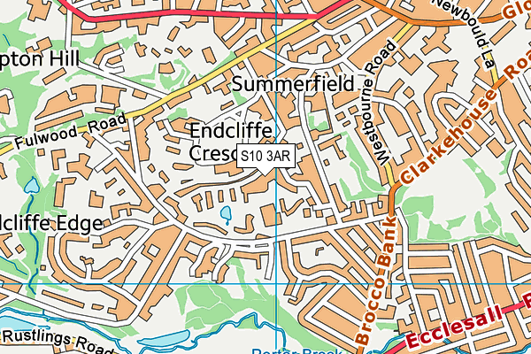 S10 3AR map - OS VectorMap District (Ordnance Survey) S10 3AR map - OS VectorMap District (Ordnance Survey)