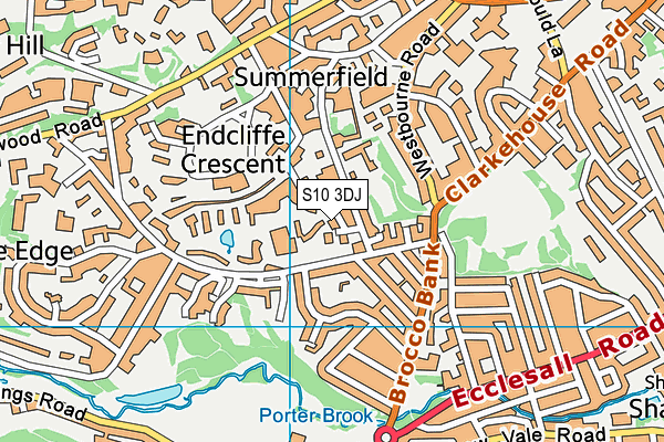 S10 3DJ map - OS VectorMap District (Ordnance Survey) S10 3DJ map - OS VectorMap District (Ordnance Survey)