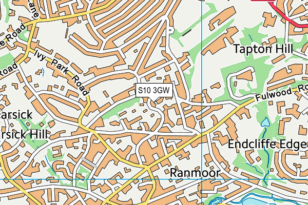 S10 3GW map - OS VectorMap District (Ordnance Survey) S10 3GW map - OS VectorMap District (Ordnance Survey)