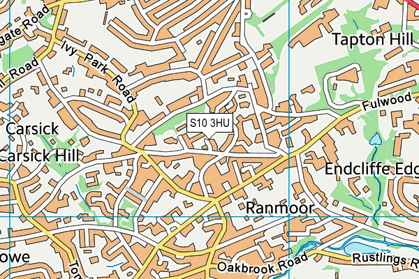 S10 3HU map - OS VectorMap District (Ordnance Survey) S10 3HU map - OS VectorMap District (Ordnance Survey)