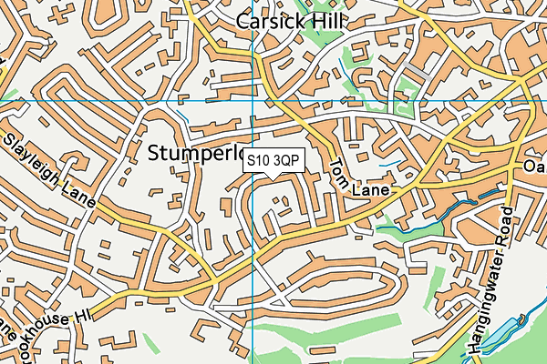 S10 3QP map - OS VectorMap District (Ordnance Survey) S10 3QP map - OS VectorMap District (Ordnance Survey)