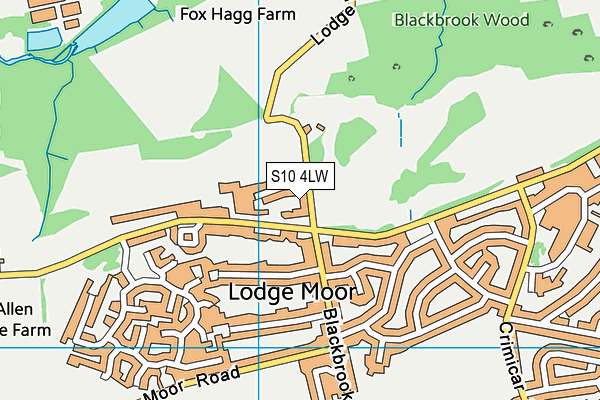 S10 4LW map - OS VectorMap District (Ordnance Survey) S10 4LW map - OS VectorMap District (Ordnance Survey)