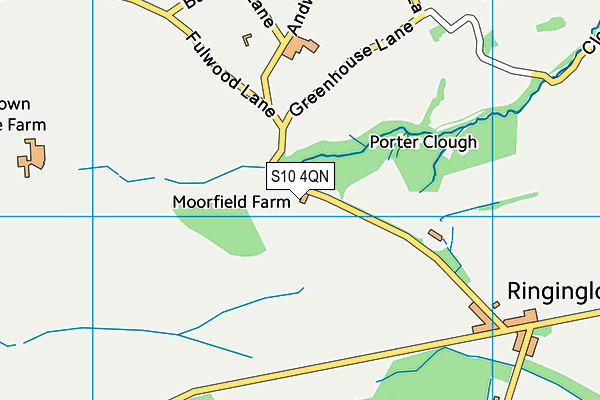 S10 4QN map - OS VectorMap District (Ordnance Survey) S10 4QN map - OS VectorMap District (Ordnance Survey)