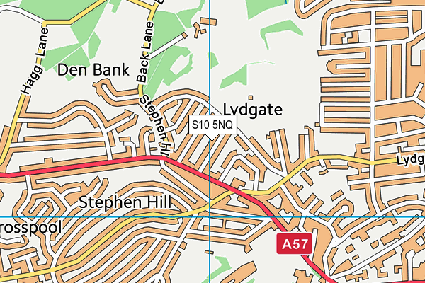 S10 5NQ map - OS VectorMap District (Ordnance Survey) S10 5NQ map - OS VectorMap District (Ordnance Survey)