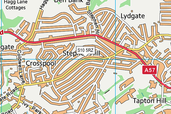 S10 5RZ map - OS VectorMap District (Ordnance Survey) S10 5RZ map - OS VectorMap District (Ordnance Survey)
