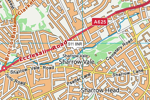 S11 8NR map - OS VectorMap District (Ordnance Survey) S11 8NR map - OS VectorMap District (Ordnance Survey)