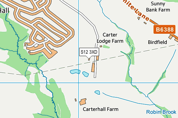 S12 3XD map - OS VectorMap District (Ordnance Survey) S12 3XD map - OS VectorMap District (Ordnance Survey)