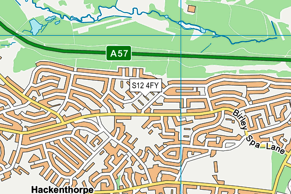 S12 4FY map - OS VectorMap District (Ordnance Survey) S12 4FY map - OS VectorMap District (Ordnance Survey)