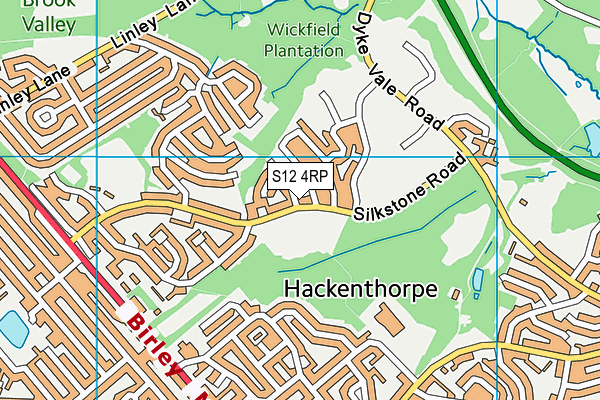 S12 4RP map - OS VectorMap District (Ordnance Survey) S12 4RP map - OS VectorMap District (Ordnance Survey)