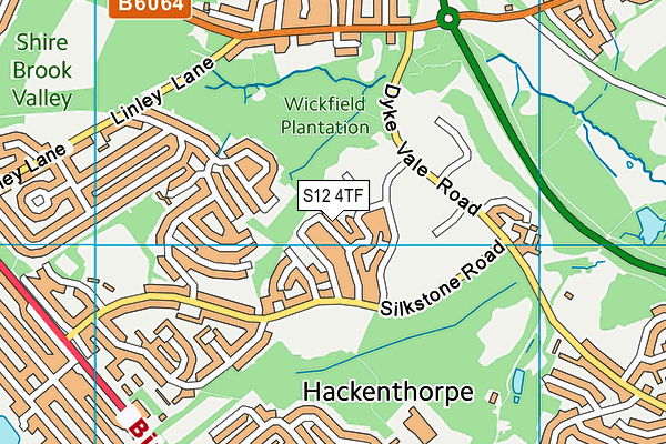 S12 4TF map - OS VectorMap District (Ordnance Survey) S12 4TF map - OS VectorMap District (Ordnance Survey)