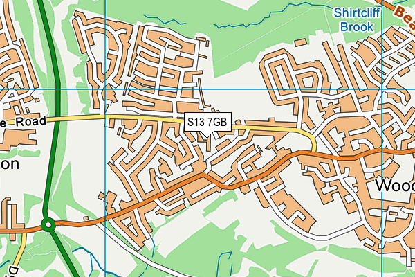 S13 7GB map - OS VectorMap District (Ordnance Survey) S13 7GB map - OS VectorMap District (Ordnance Survey)