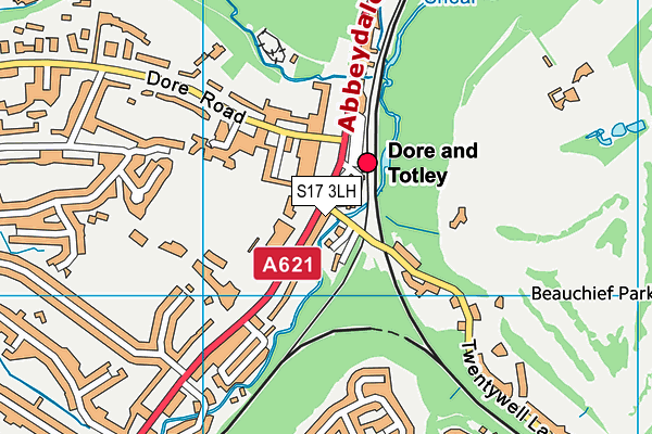 S17 3LH map - OS VectorMap District (Ordnance Survey) S17 3LH map - OS VectorMap District (Ordnance Survey)