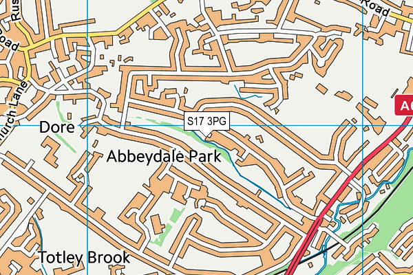 S17 3PG map - OS VectorMap District (Ordnance Survey) S17 3PG map - OS VectorMap District (Ordnance Survey)