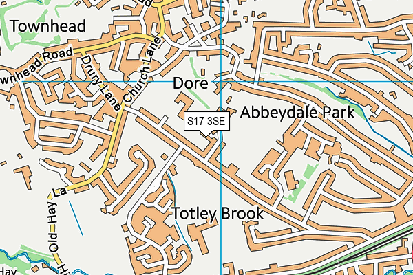 S17 3SE map - OS VectorMap District (Ordnance Survey) S17 3SE map - OS VectorMap District (Ordnance Survey)