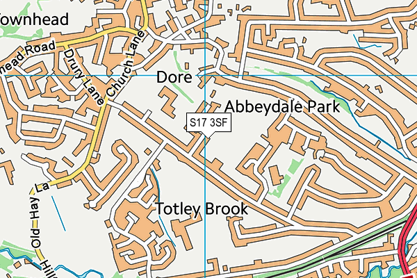 S17 3SF map - OS VectorMap District (Ordnance Survey) S17 3SF map - OS VectorMap District (Ordnance Survey)