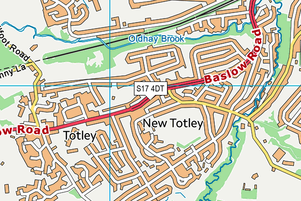 S17 4DT map - OS VectorMap District (Ordnance Survey) S17 4DT map - OS VectorMap District (Ordnance Survey)