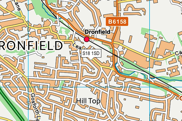 S18 1SD map - OS VectorMap District (Ordnance Survey) S18 1SD map - OS VectorMap District (Ordnance Survey)
