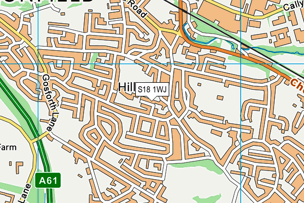 S18 1WJ map - OS VectorMap District (Ordnance Survey) S18 1WJ map - OS VectorMap District (Ordnance Survey)