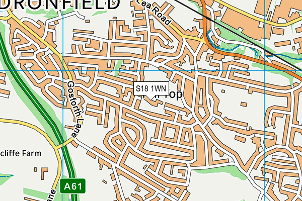 S18 1WN map - OS VectorMap District (Ordnance Survey) S18 1WN map - OS VectorMap District (Ordnance Survey)