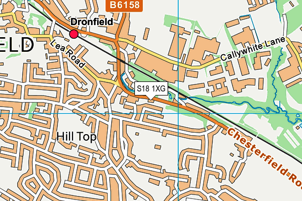 S18 1XG map - OS VectorMap District (Ordnance Survey) S18 1XG map - OS VectorMap District (Ordnance Survey)