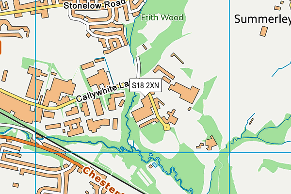 S18 2XN map - OS VectorMap District (Ordnance Survey) S18 2XN map - OS VectorMap District (Ordnance Survey)