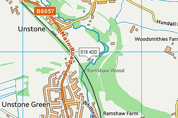 S18 4DD map - OS VectorMap District (Ordnance Survey) S18 4DD map - OS VectorMap District (Ordnance Survey)