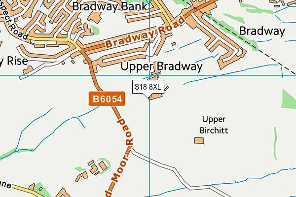 S18 8XL map - OS VectorMap District (Ordnance Survey) S18 8XL map - OS VectorMap District (Ordnance Survey)