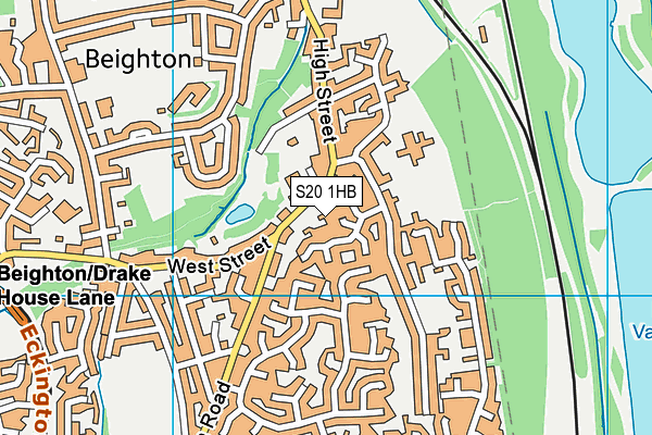 S20 1HB map - OS VectorMap District (Ordnance Survey) S20 1HB map - OS VectorMap District (Ordnance Survey)