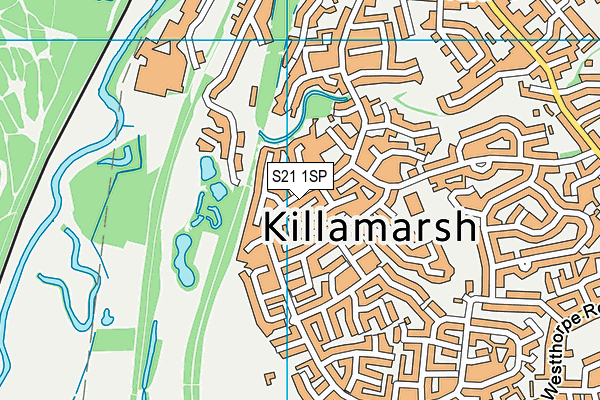 S21 1SP map - OS VectorMap District (Ordnance Survey) S21 1SP map - OS VectorMap District (Ordnance Survey)