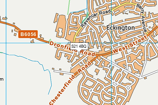 S21 4BQ map - OS VectorMap District (Ordnance Survey) S21 4BQ map - OS VectorMap District (Ordnance Survey)