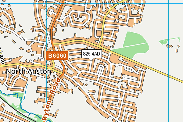 S25 4AD map - OS VectorMap District (Ordnance Survey) S25 4AD map - OS VectorMap District (Ordnance Survey)