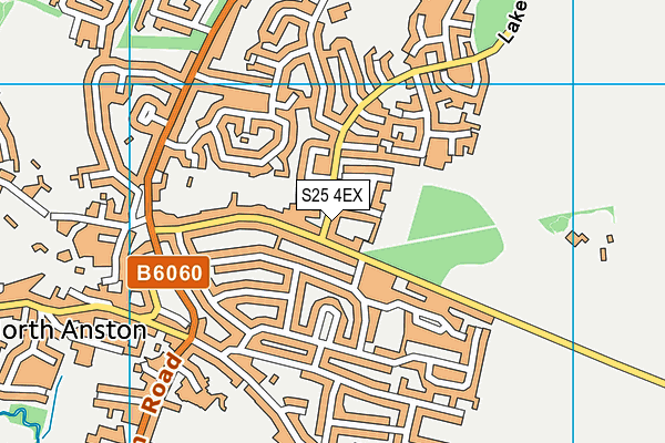 S25 4EX map - OS VectorMap District (Ordnance Survey) S25 4EX map - OS VectorMap District (Ordnance Survey)