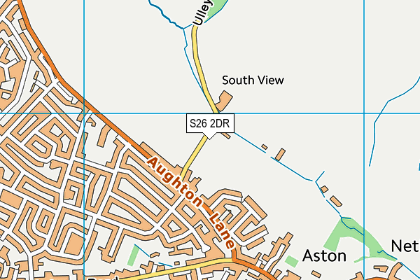 S26 2DR map - OS VectorMap District (Ordnance Survey) S26 2DR map - OS VectorMap District (Ordnance Survey)