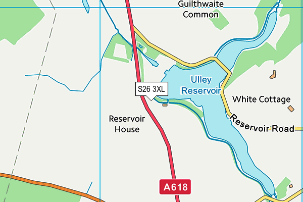 S26 3XL map - OS VectorMap District (Ordnance Survey) S26 3XL map - OS VectorMap District (Ordnance Survey)