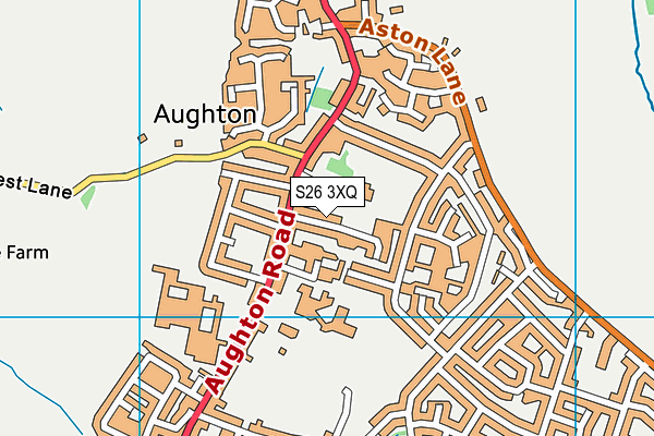 S26 3XQ map - OS VectorMap District (Ordnance Survey) S26 3XQ map - OS VectorMap District (Ordnance Survey)