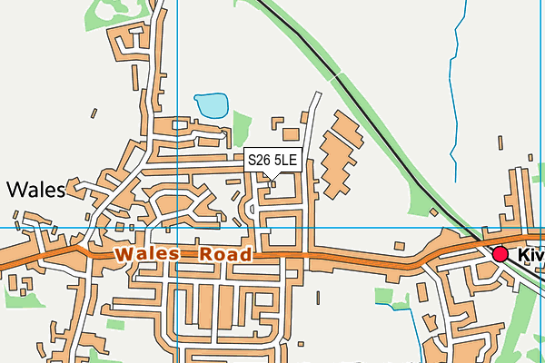S26 5LE map - OS VectorMap District (Ordnance Survey) S26 5LE map - OS VectorMap District (Ordnance Survey)