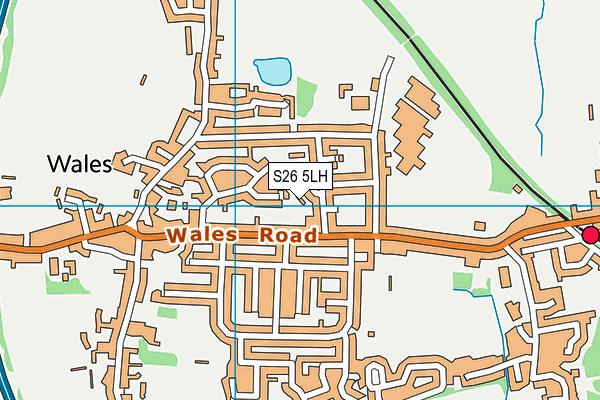 S26 5LH map - OS VectorMap District (Ordnance Survey) S26 5LH map - OS VectorMap District (Ordnance Survey)