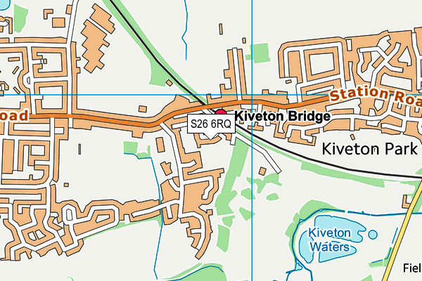 S26 6RQ map - OS VectorMap District (Ordnance Survey) S26 6RQ map - OS VectorMap District (Ordnance Survey)