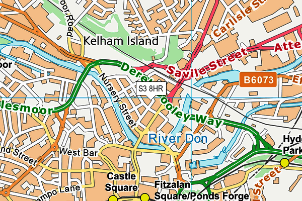 S3 8HR map - OS VectorMap District (Ordnance Survey) S3 8HR map - OS VectorMap District (Ordnance Survey)