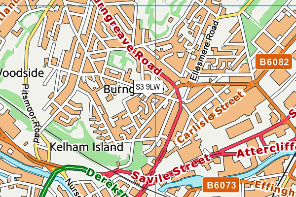 S3 9LW map - OS VectorMap District (Ordnance Survey) S3 9LW map - OS VectorMap District (Ordnance Survey)