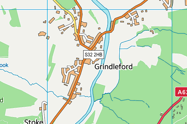 S32 2HB map - OS VectorMap District (Ordnance Survey) S32 2HB map - OS VectorMap District (Ordnance Survey)