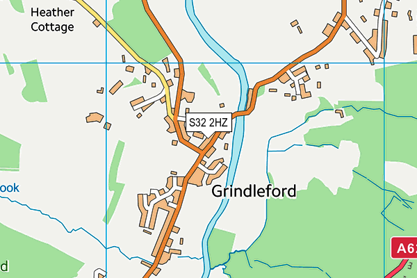 S32 2HZ map - OS VectorMap District (Ordnance Survey) S32 2HZ map - OS VectorMap District (Ordnance Survey)