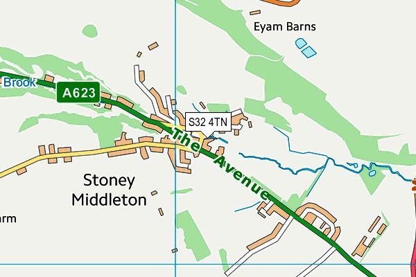 S32 4TN map - OS VectorMap District (Ordnance Survey) S32 4TN map - OS VectorMap District (Ordnance Survey)