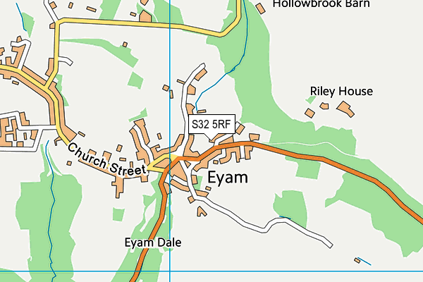 S32 5RF map - OS VectorMap District (Ordnance Survey) S32 5RF map - OS VectorMap District (Ordnance Survey)